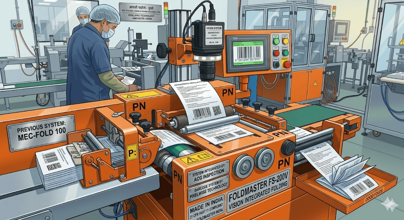 Unicus Vision Foldmaster FS-200V - Vision Integrated Folding System